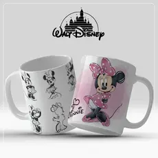 caneca personalizadas minie, mickey , alice no pais das maravilhas, Disney,pato donald