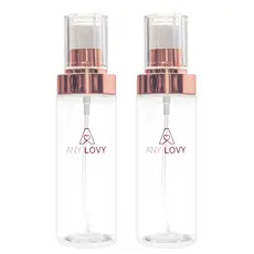 Kit 2 Frascos Borrifadores 120ml Anylovy com Tampinha Dappen Luxo Profissional Multiuso