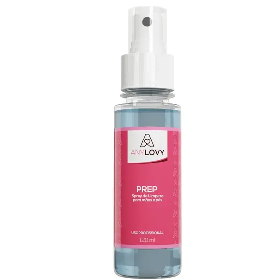 Prep AnyLovy 120ml Preparador de Unhas Removedor de Oleosidade e Resíduos para Alongamento e Esmaltação