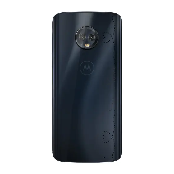 Capinha para Moto G6 Plus Anti Impacto Personalizada - Nome na lateral e fundo transparente