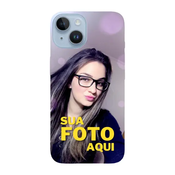 Capinha para iPhone 14 Anti Impacto Personalizada - Com Foto