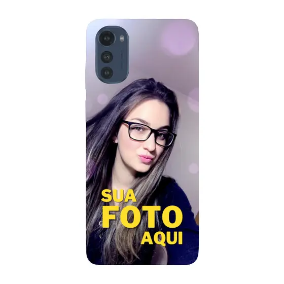 Capinha para Moto E32 Anti Impacto Personalizada - Com Foto