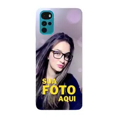 Capinha para Moto G22 Anti Impacto Personalizada - Com Foto