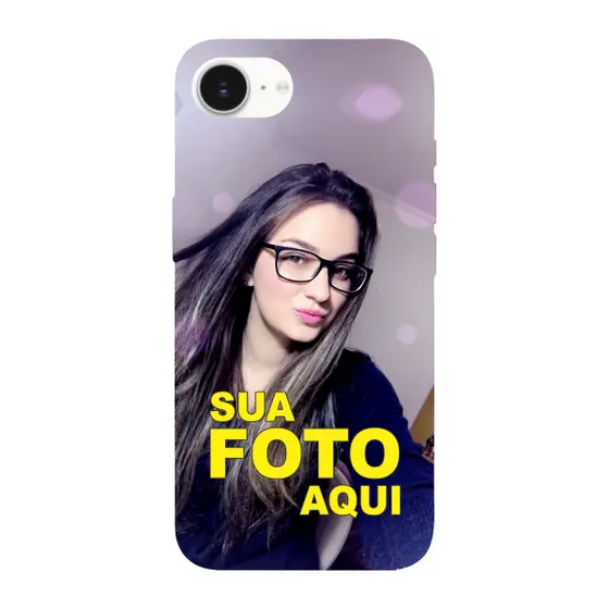Capinha para iPhone 16e Anti Impacto Personalizada - Com Foto