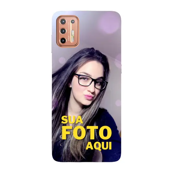 Capinha para Moto G9 Plus Anti Impacto Personalizada - Com Foto