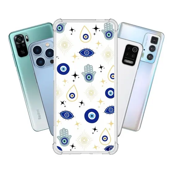 Capinha para Samsung S10 Anti Impacto Personalizada - Olho Grego Fundo transparente