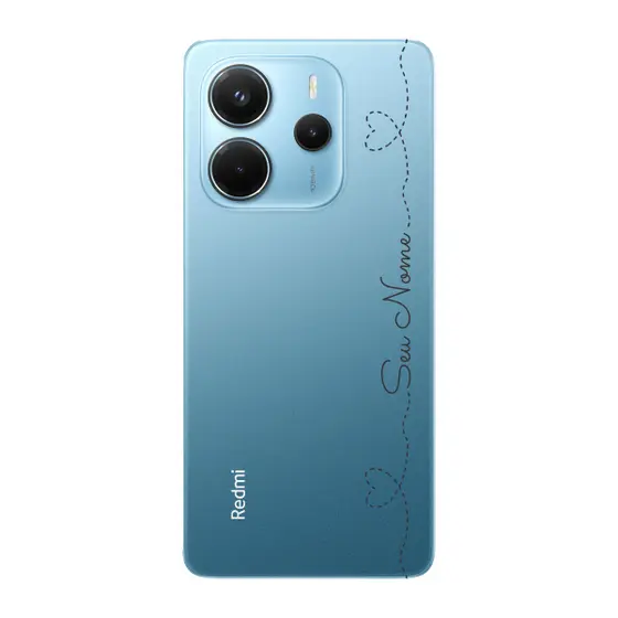 Capinha para Xiaomi RedMi Note 14 4G Anti Impacto Personalizada - Com Nome na lateral - Fundo transparente