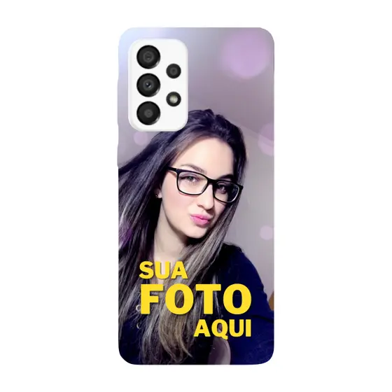 Capinha para Samsung A13 4G Anti Impacto Personalizada - Com Foto