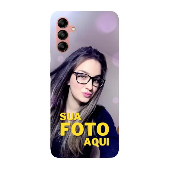 Capinha para Samsung A04s Anti Impacto Personalizada - Com Foto