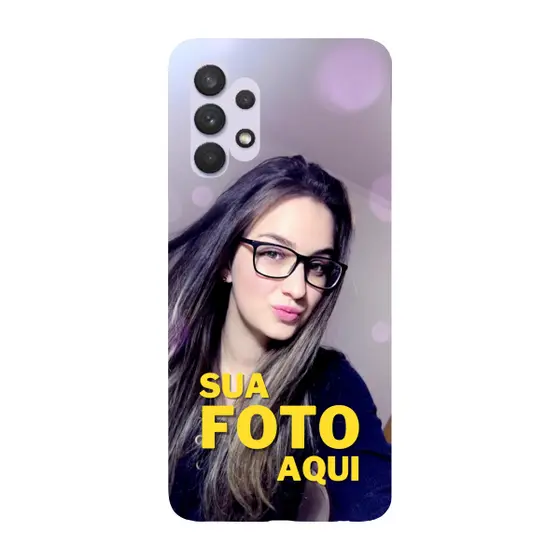 Capinha para Samsung A32 4G Anti Impacto Personalizada - Com Foto