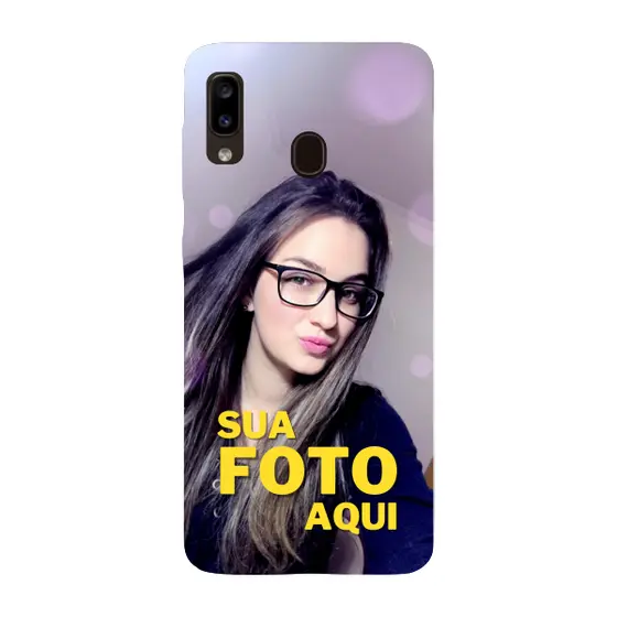 Capinha para Samsung A20 Anti Impacto Personalizada - Com Foto