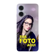 Capinha para Moto G35 Anti Impacto Personalizada - Com Foto