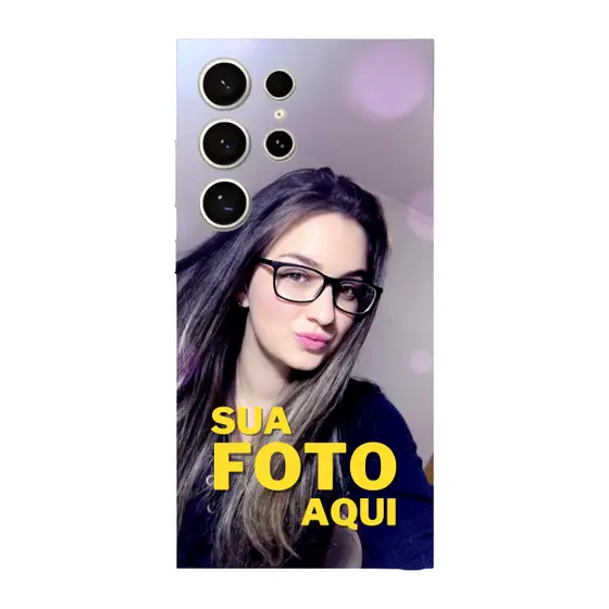 Capinha para Samsung S24 Ultra Anti Impacto Personalizada - Com Foto