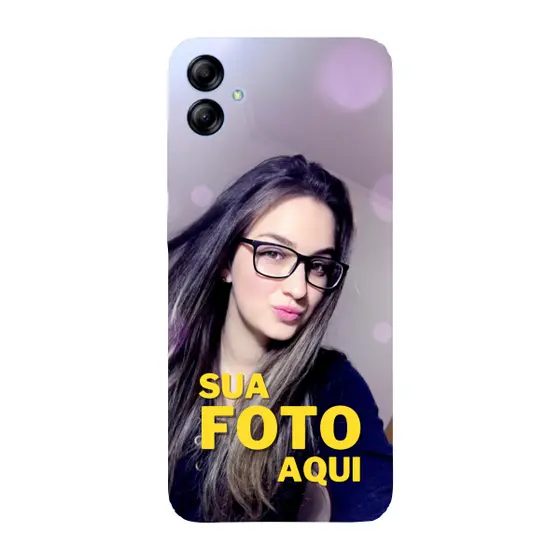 Capinha para Samsung A04e Anti Impacto Personalizada - Com Foto
