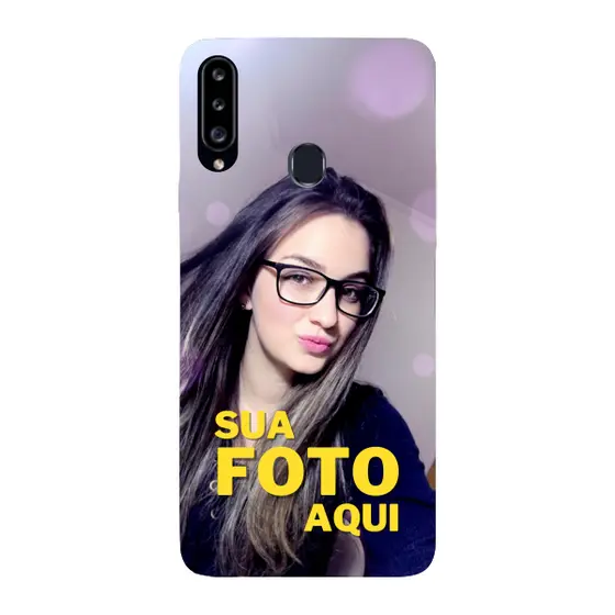 Capinha para Samsung A20s Anti Impacto Personalizada - Com Foto