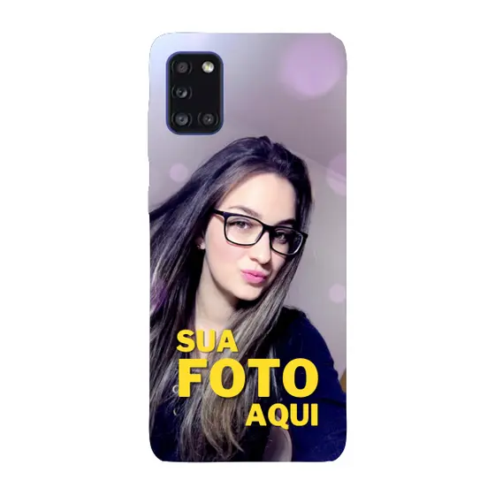 Capinha para Samsung A31 Anti Impacto Personalizada - Com Foto