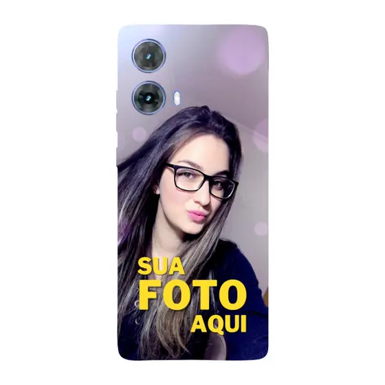 Capinha para Moto G85 Anti Impacto Personalizada - Com Foto