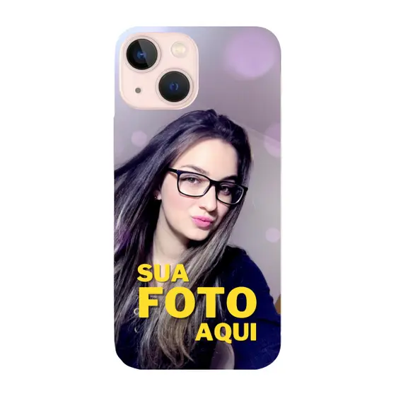 Capinha para iPhone 13 Anti Impacto Personalizada - Com Foto