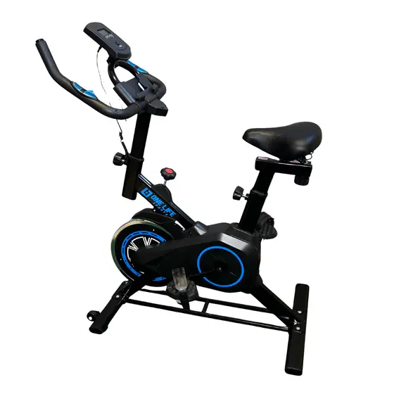 Bicicleta Spinning | Resistência Mecânica 6kg — One Life Sports® | Silenciosa, Resistência