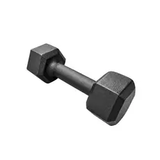 Halter Sextavado Pintado 6 a 10 Kg Unidade Treino em Casa Musculação Academia Fitness Funcional