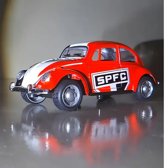 Fusca De Ferro Miniatura Colecionavel Time São Paulo torsida ficção
