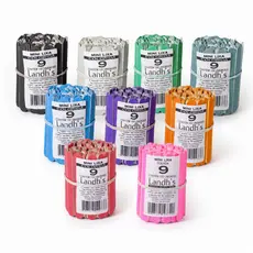 100 Mini Lixa De Unha Colorida 9cm Manicure e Pedicure Profissional Landhs