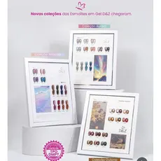 Coleção Atração D&Z – 12 Cores Magnéticas de Alto Brilho Unhas
