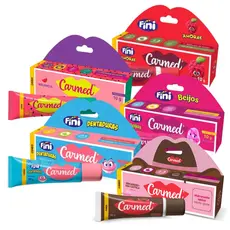 Kit 5 Hidratantes Labiais Carmed Fini – Sabores Sortidos ORIGINAL