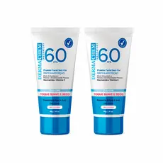 Kit 2un Dermachem Protetor Solar Facial Fps 60 Sem Cor - 40g