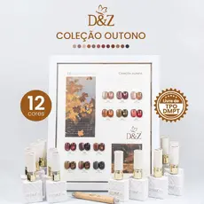 Esmaltes em Gel Coleção Outono D&Z 12 Cores Magnéticas Sofisticadas