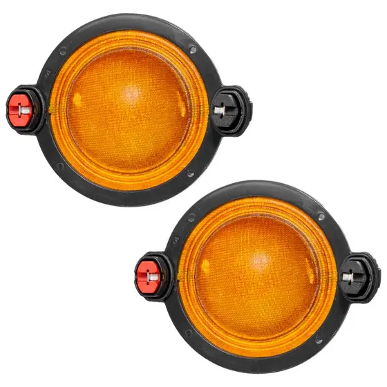 2x Reparo Compatível Driver JBL Selenium D250x Corneta 8 Ohms 100W Som Automotivo
