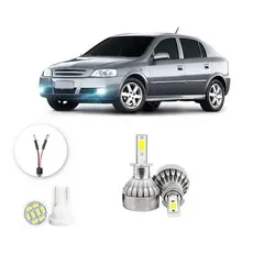 Lampada Farol Milha Led Chevrolet Astra 1995 2012 H3 20000lm
