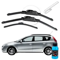 Limpador de Parabrisa Hyundai i30 CW (Ganho) ano 10 a 12 Hybrid Dianteira e Traseira