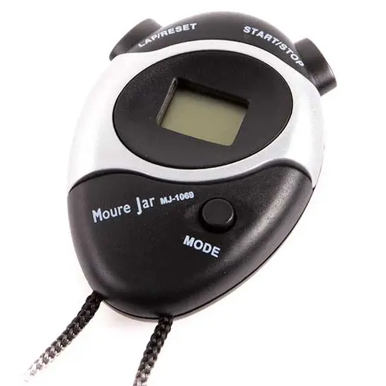 Cronômetro Progressivo Digital Com Relógio E Alarme Kadio / Moure Jar MJ-1069