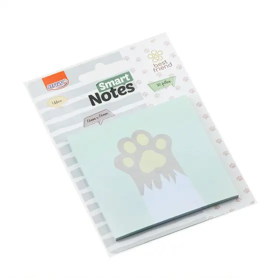 Bloco Adesivo 76x76mm - PET c/30 folhas