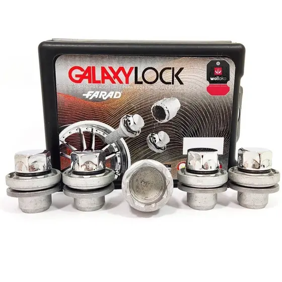 Porca Trava Antifurto de Roda Galaxylock GM Tracker 2014 em Diante H/M