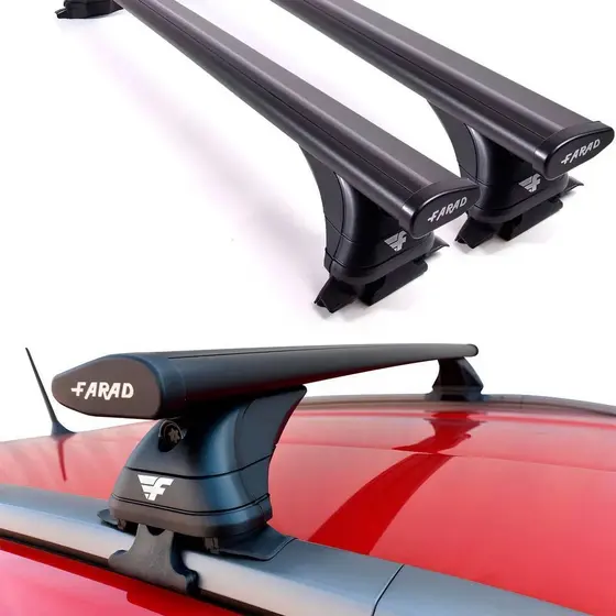 Rack Teto Travessa Aero ALU2 Black 5008 2018 em diante
