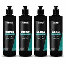 Kit 4 Revitalizador de Pneu e Borrachas Vintex Darker 500ml Pretinho Brilhante