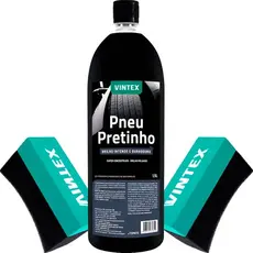 Pneu Pretinho 1,5L Vintex Aplicador Pretinho Selante