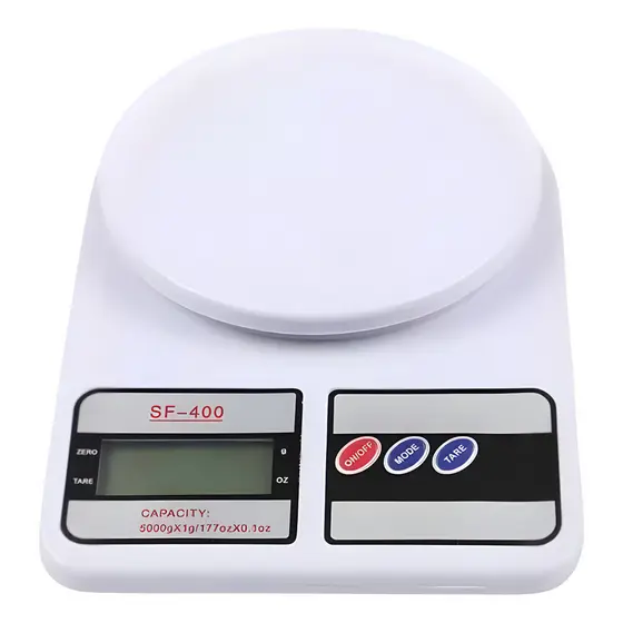 Balança Digital De Precisão Cozinha 10kg Branco
