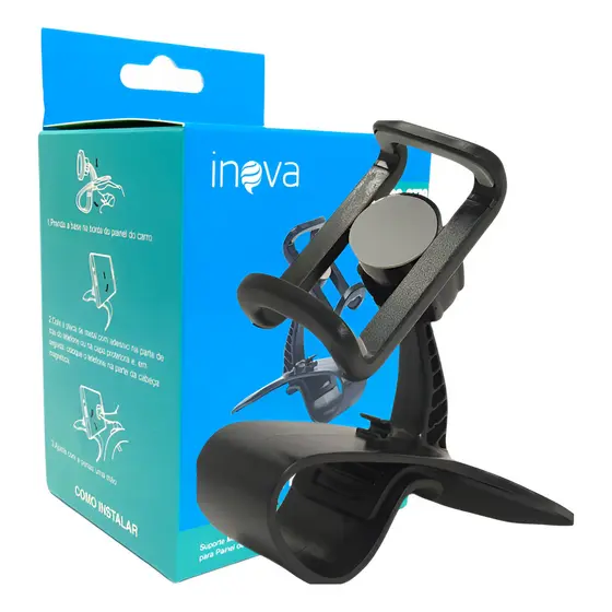 Suporte Veicular Universal Para Celular Com Imã Magnético E