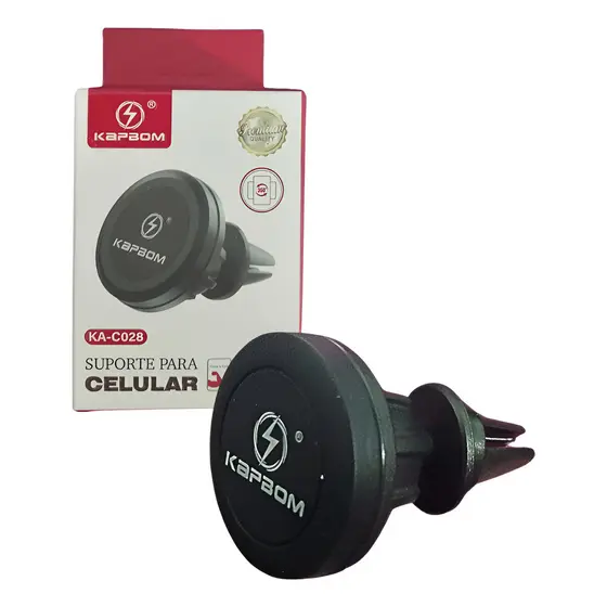 Suporte Veicular Universal Para Celular Com Imã Magnético E