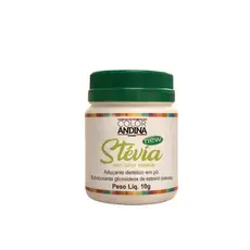Adoçante Stévia Color Andina 10g - SEM SABOR RESIDUAL AMARGO