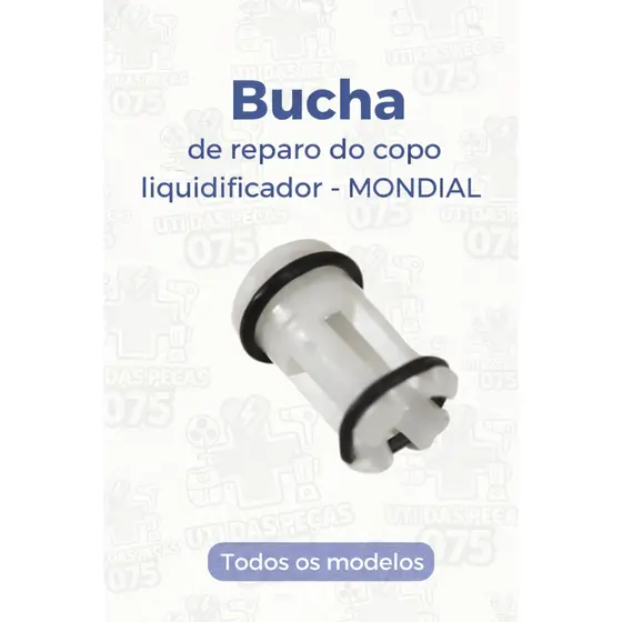 Bucha Do Copo Liquidificador MONDIAL(NÃO ACOMPANHA BUCHA DE METAL)
