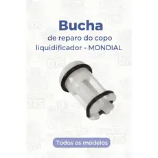 Bucha Do Copo Liquidificador MONDIAL(NÃO ACOMPANHA BUCHA DE METAL)