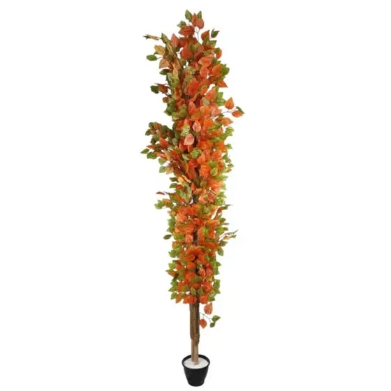 Planta Arvore Artificial Grande 1,70 Metro Folhagem Real Sem Vaso