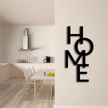 Aplique de Parede vazado MDF Home arte decoração