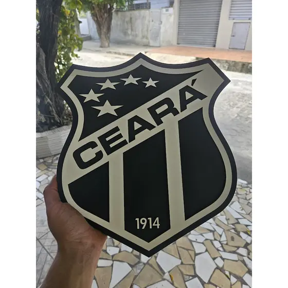 Escudo ceara, Tamanho Grande 55CM em Alto Relevo.