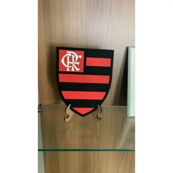 Escudo Do Flamengo Em Miniatura