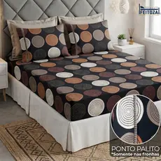 Jogo de Cama 400 Fios Casal Roupa de Cama Queen e Lençol Solteiro Tecido Aveludado Macio Premium''